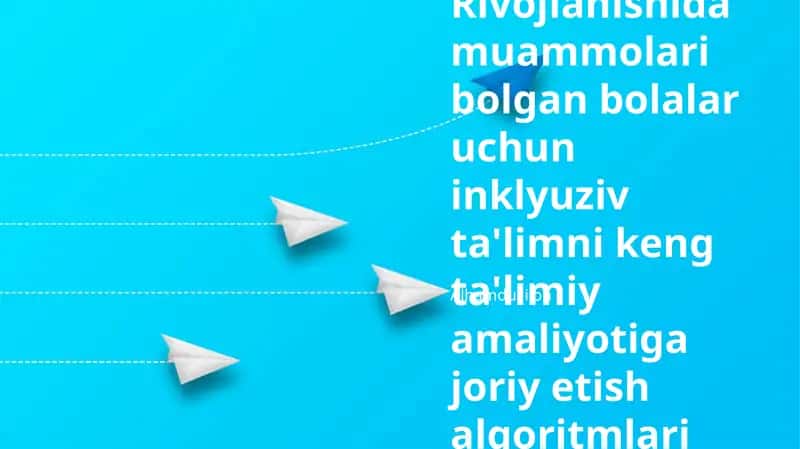 Inklyuziv Ta'lim Algoritmlari 1