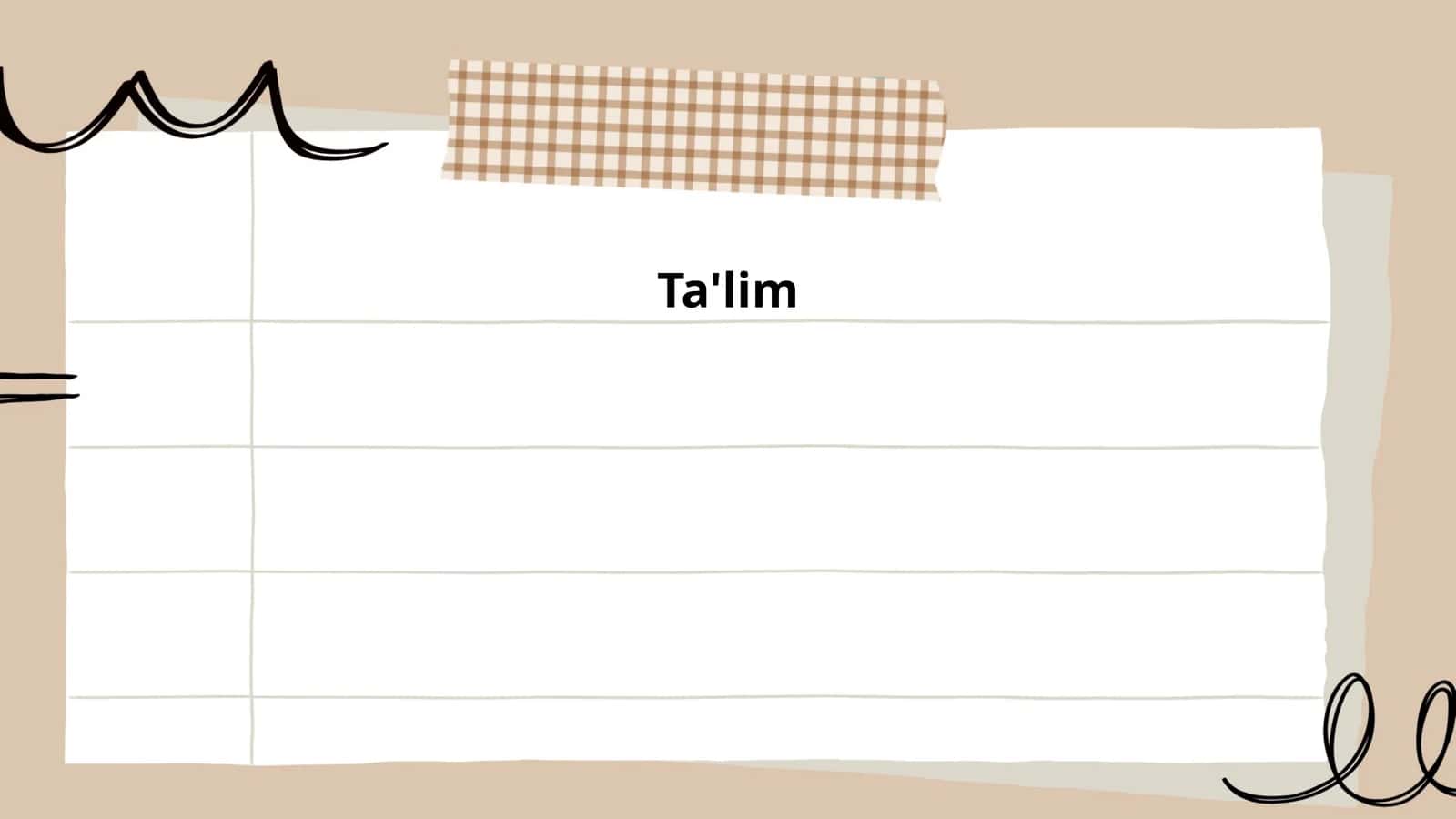 Ta'lim 1