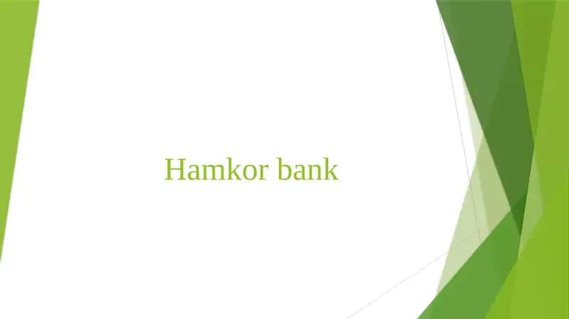 Hamkor bank 1