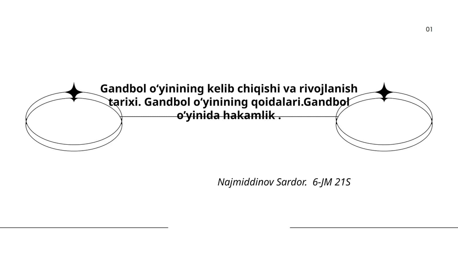 Gandbol o‘yinining kelib chiqishi va rivojlanish tarixi 1