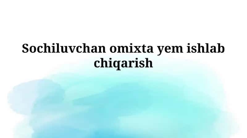 Kirish 1