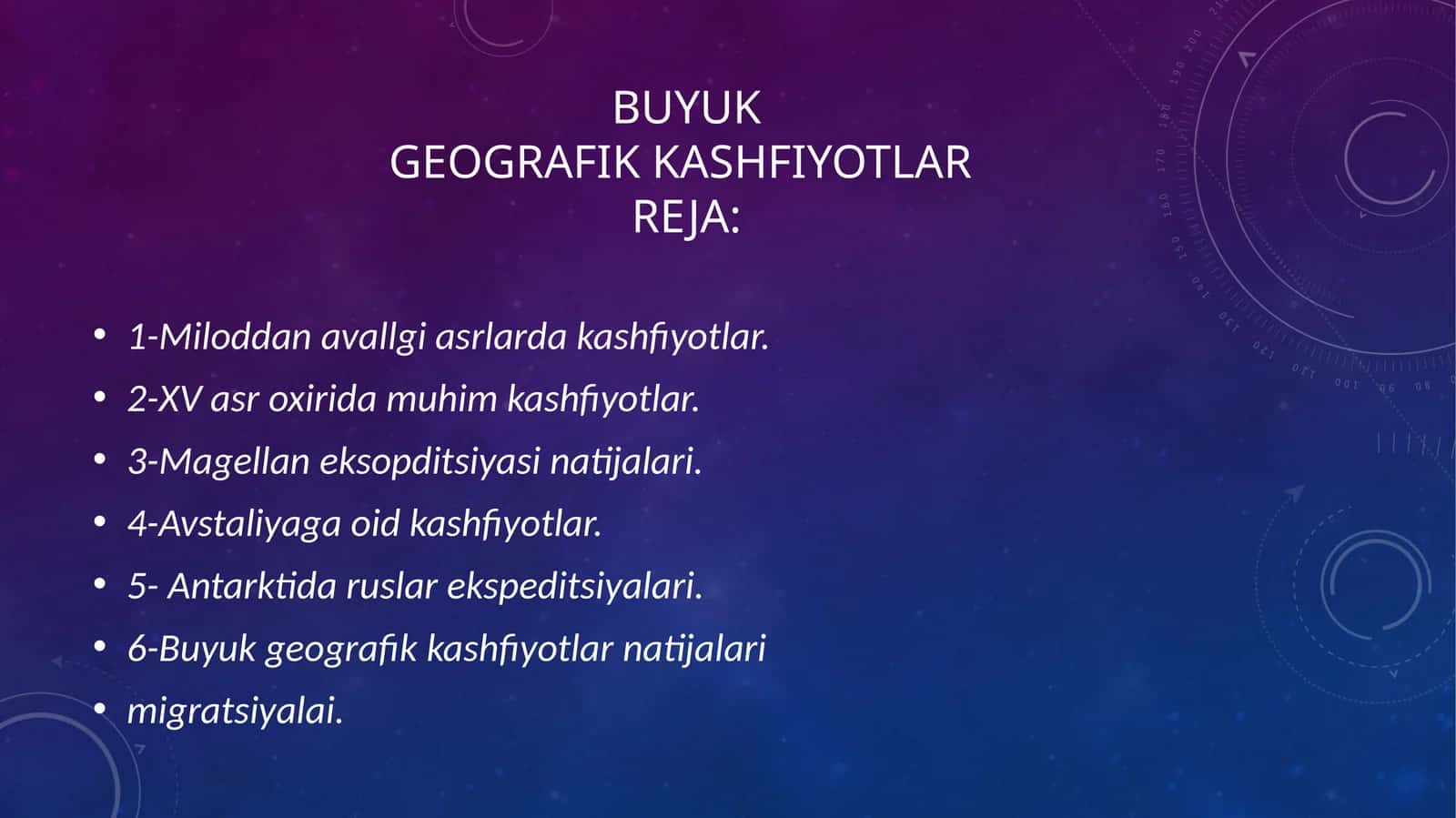 BuyukGeografik Kashfiyotlar 1