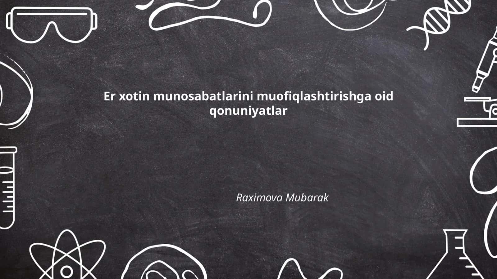 Oila psixologiyasi 1