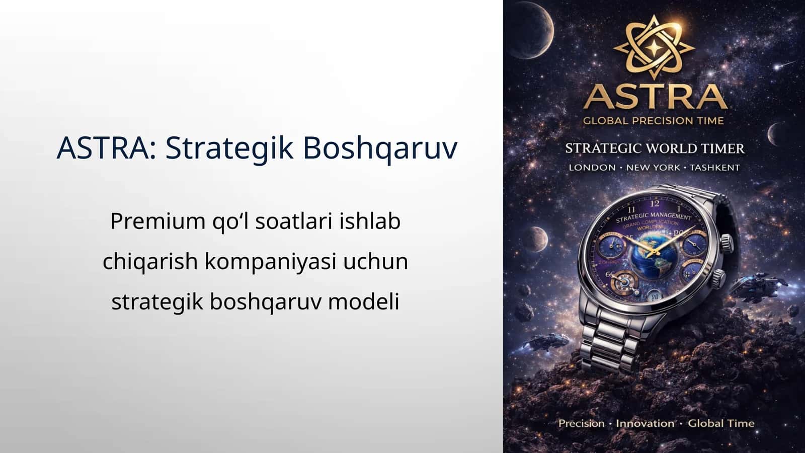 ASTRA: Strategik Boshqaruv 1