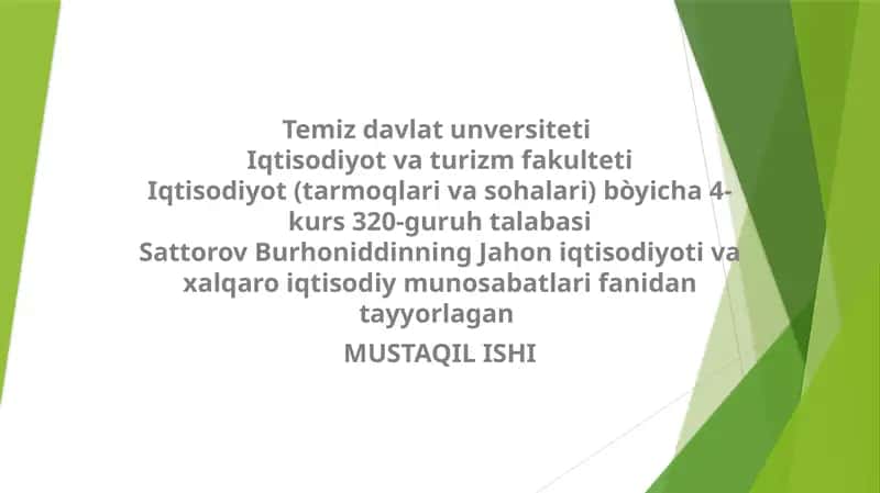 XITOY IQTISODIYOTI 1