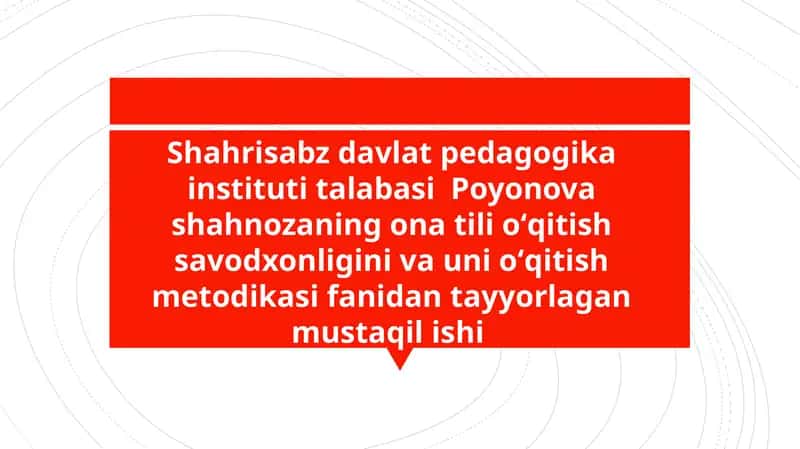 Fonetika va fonologiya hodisalar 1