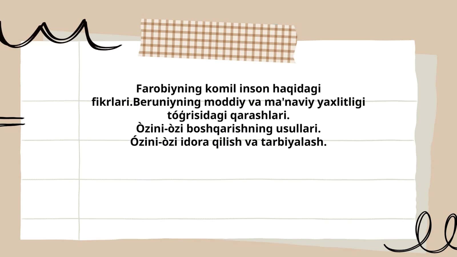 Farobiyning komil inson haqidagi fikrlari 1