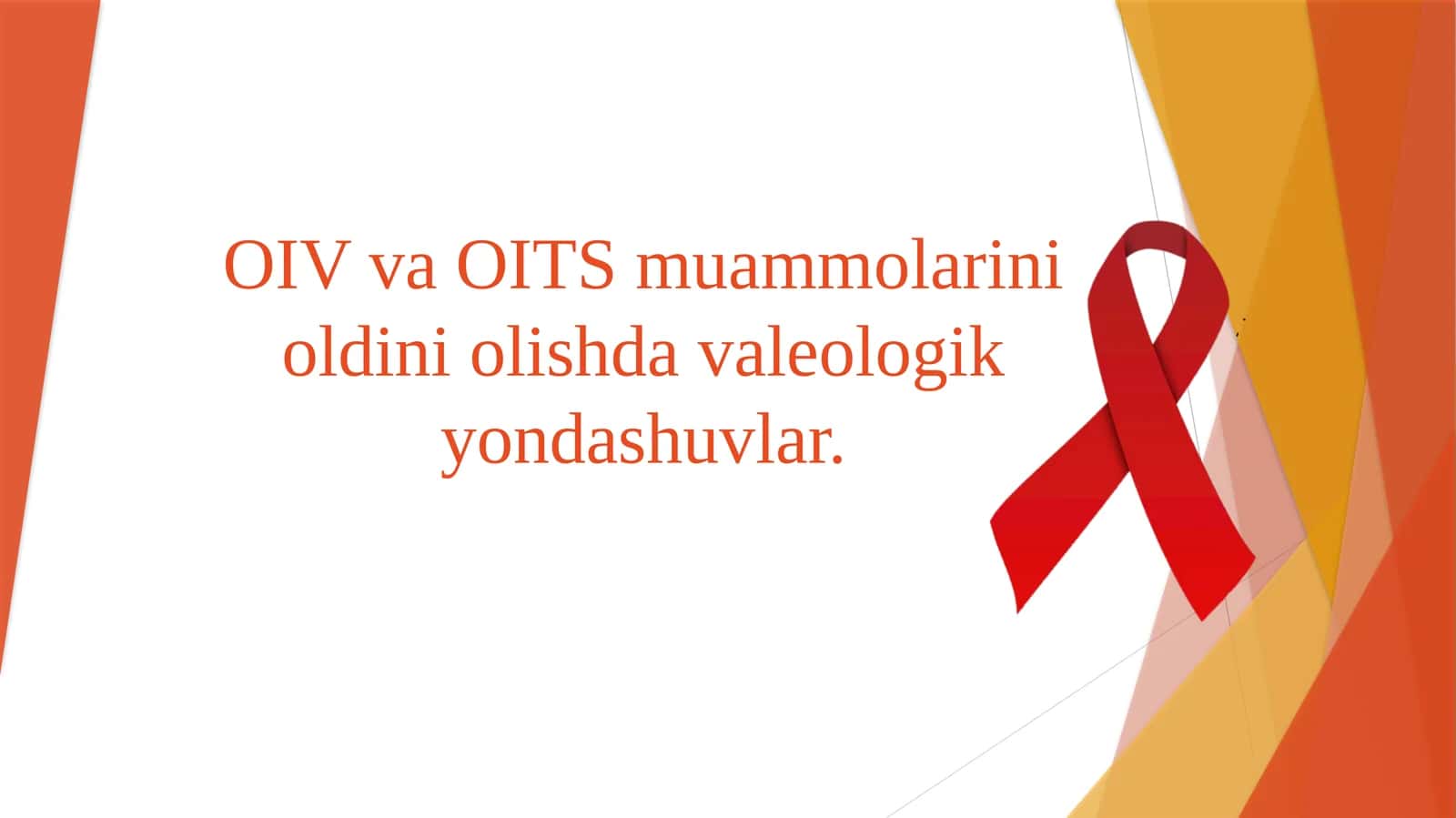 Odam immun tanqisligi virusi (OIV) 1
