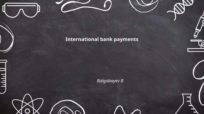 International bank payments 1