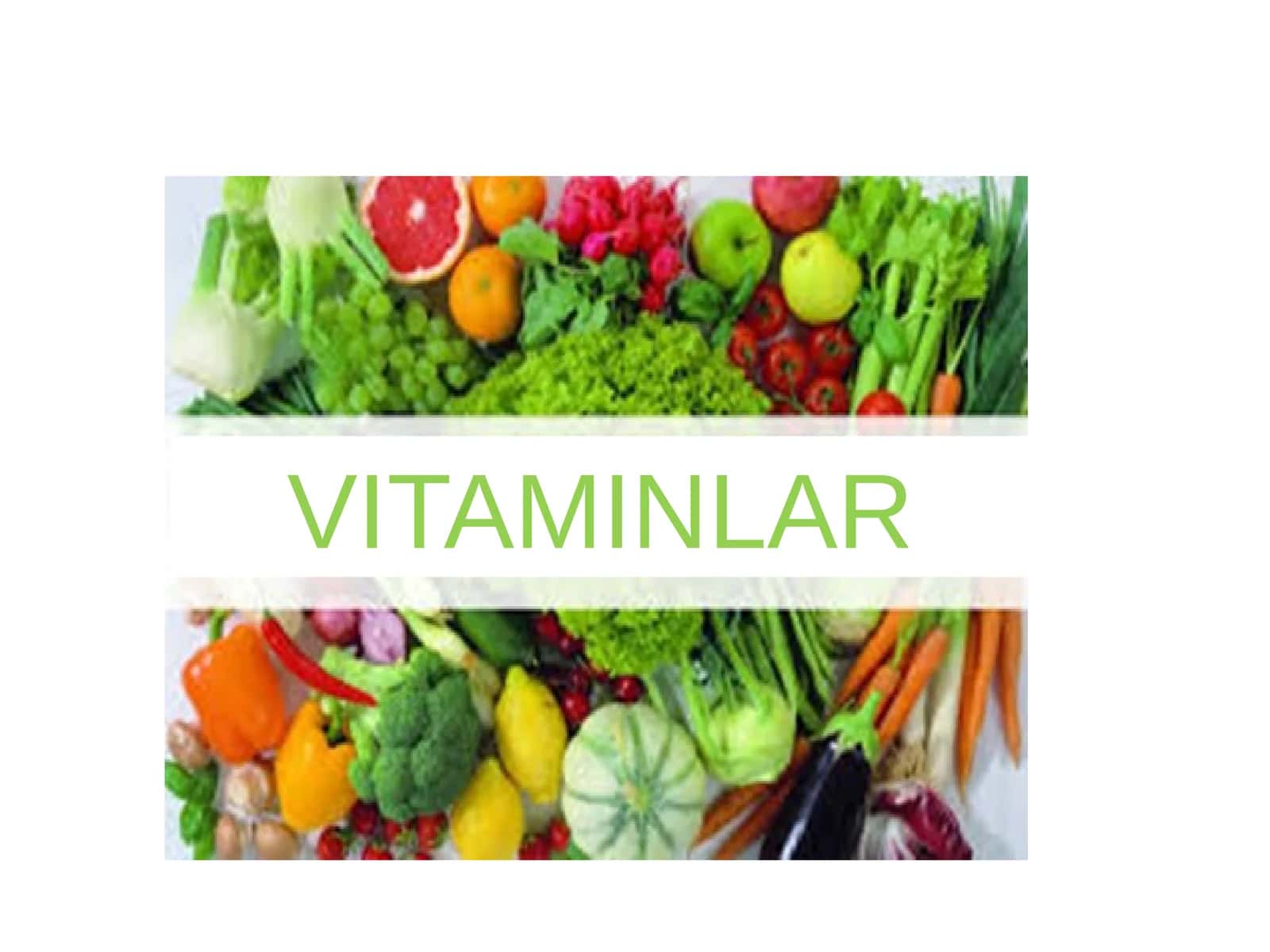 Vitaminlar 1