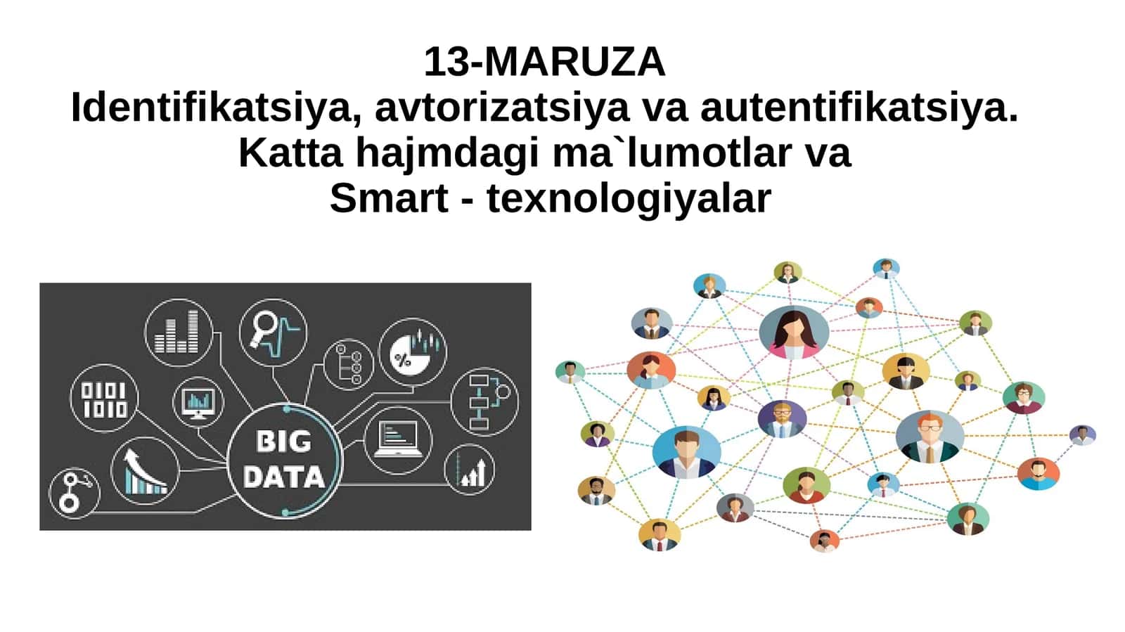 MARUZAIdentifikatsiya, avtorizatsiya va autentifikatsiya 1
