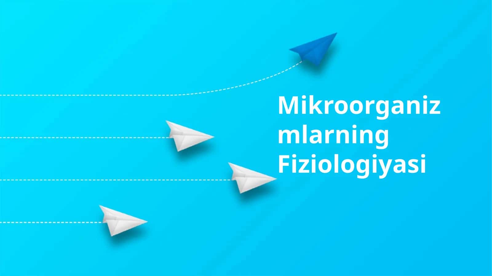 Mikroorganizmlarning Fiziologiyasi 1