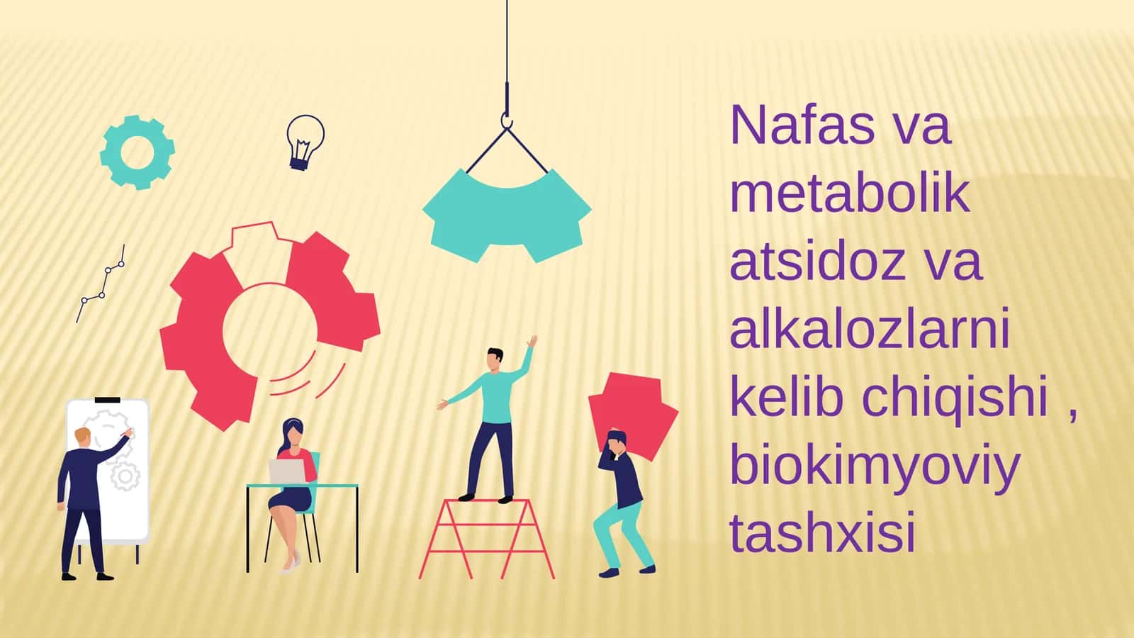 Nafas va metabolik atsidoz va alkalozlarni kelib chiqishi, biokimyoviy tashxisi 1