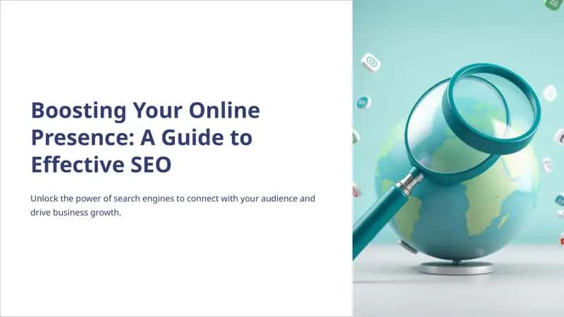 Boosting Your Online Presence: A Guide to Effective SEO 1