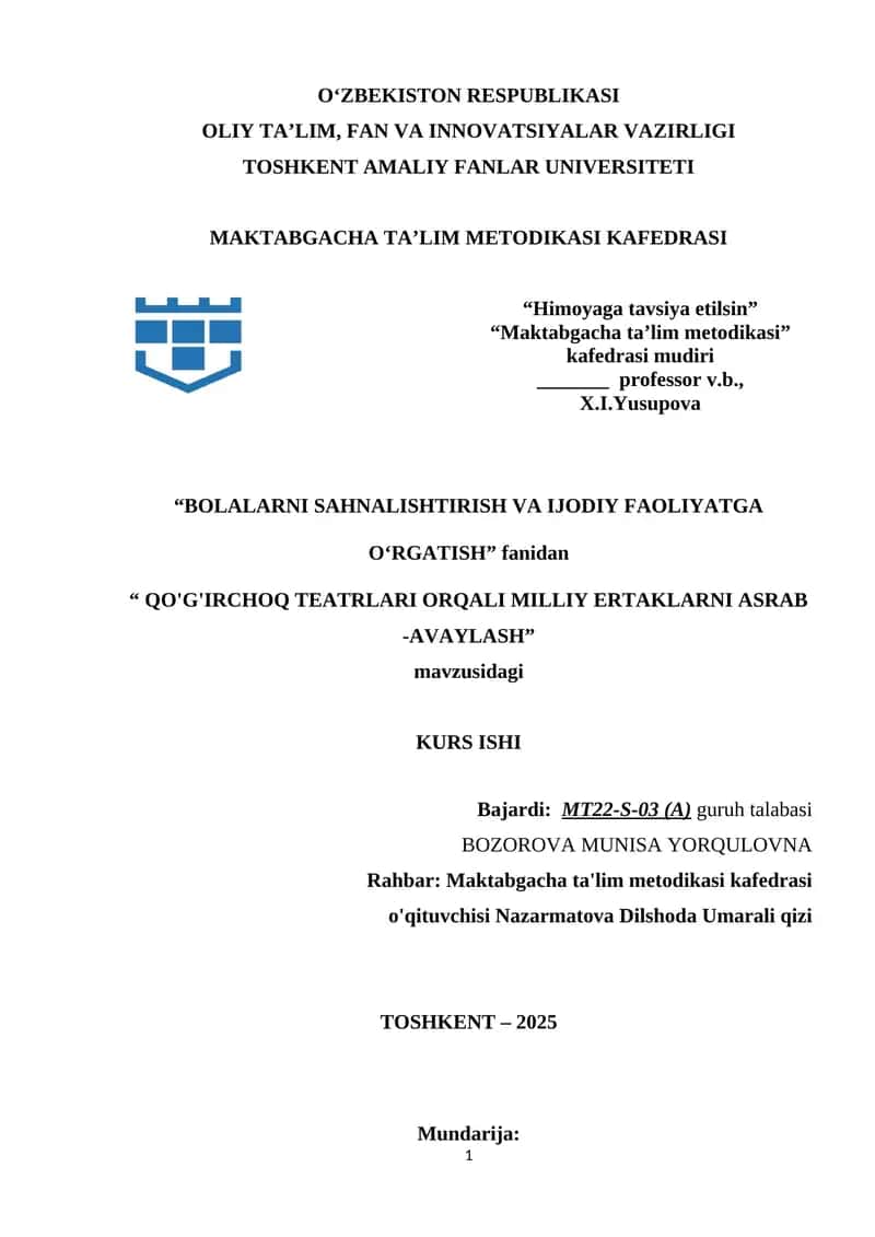 QO'G'IRCHOQ TEATRLARI ORQALI MILLIY ERTAKLARNI ASRAB -AVAYLASH.docx 1