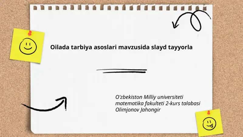 Oilada Tarbiya Asoslari 1