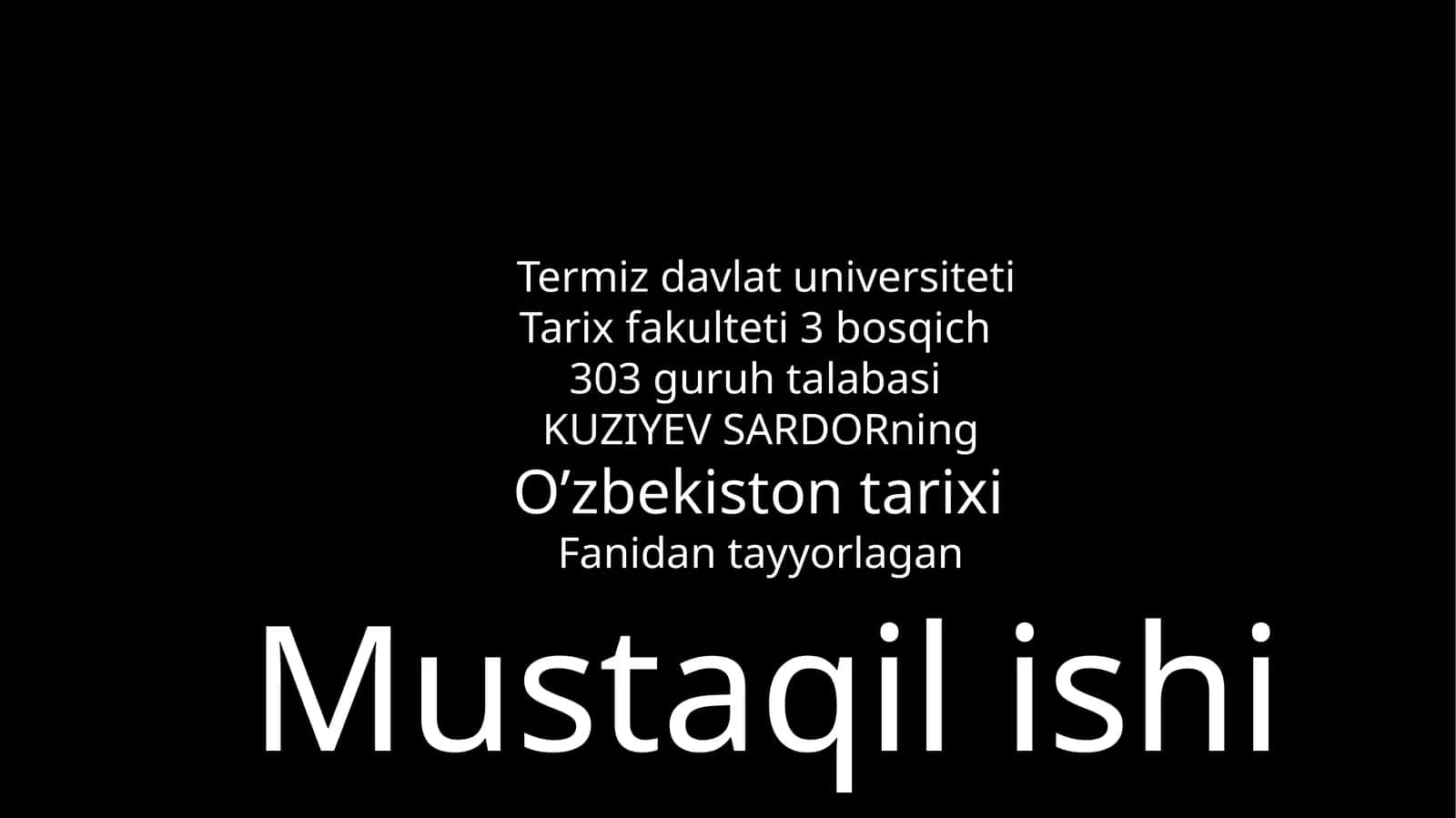 Sharof Rashidovning hayoti va faoliyati 1