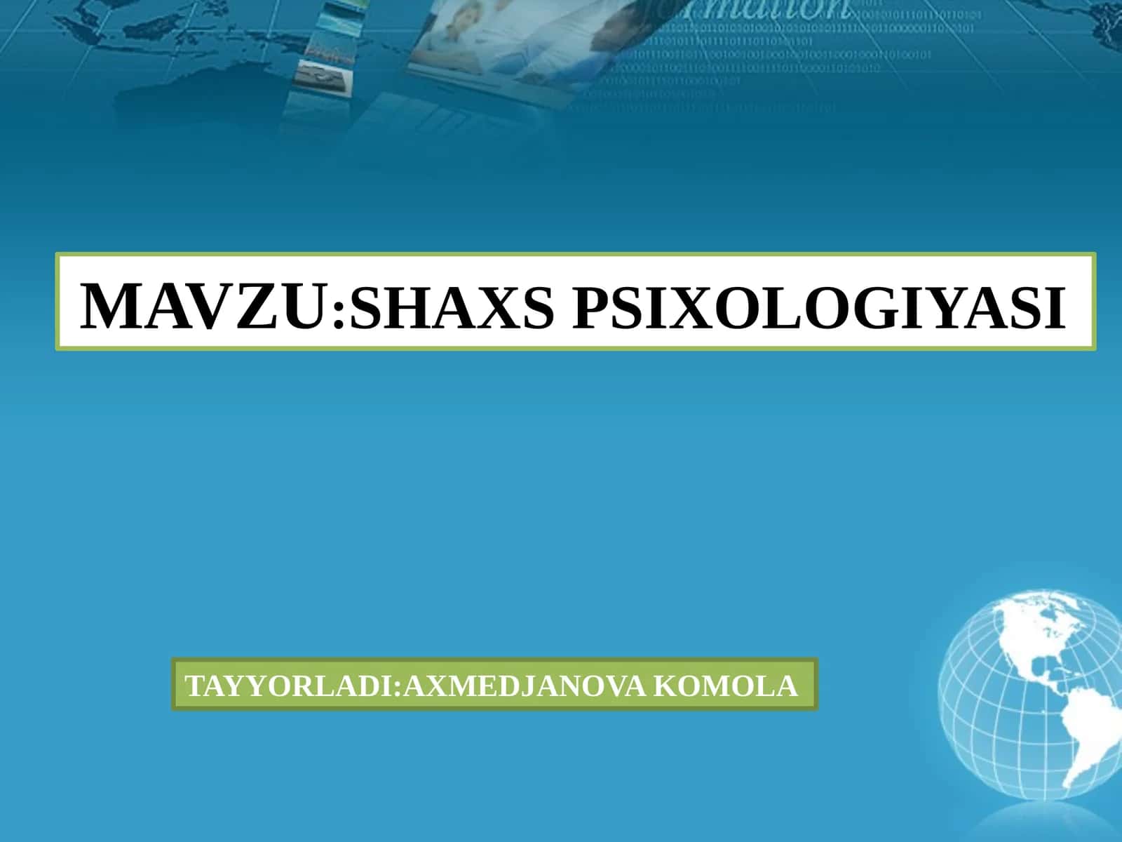 SHAXS PSIXOLOGIYASI 1