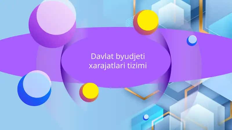 Davlat Byudjeti Xarajatlari Tizimi 1