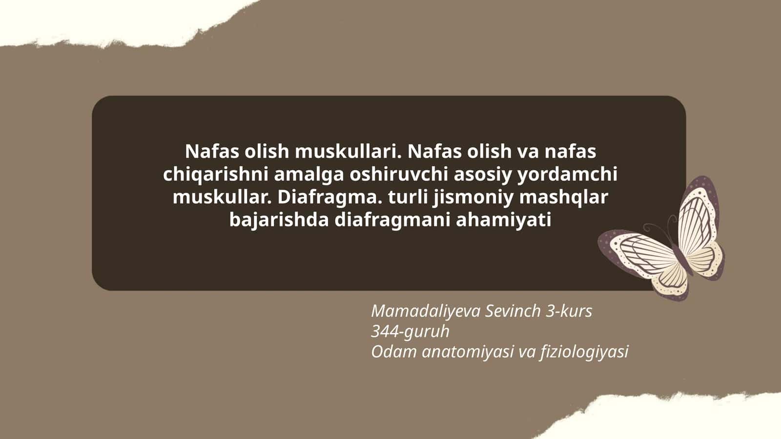 Nafas olish muskullari 1