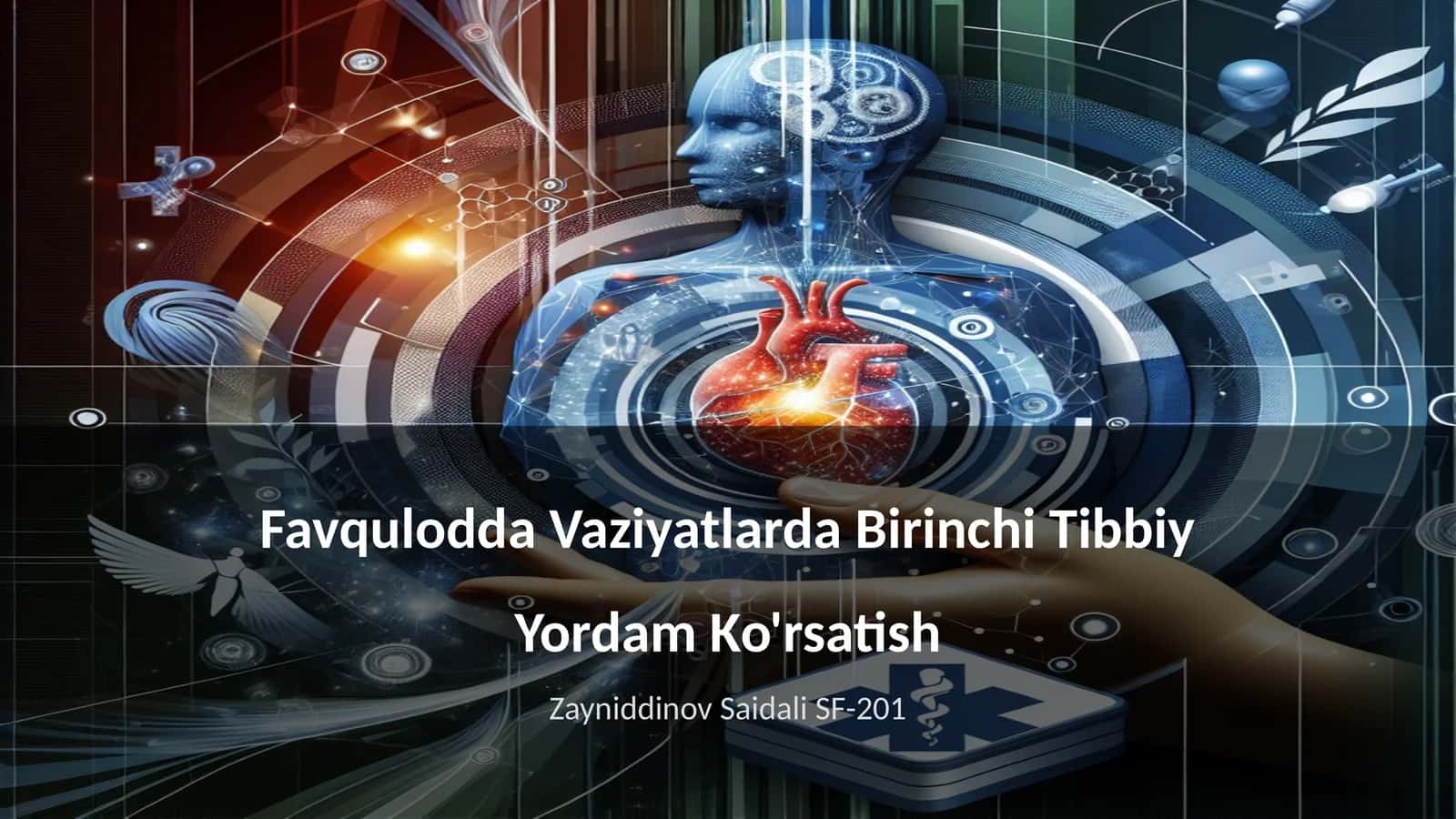 Favqulodda Vaziyatlarda Birinchi Tibbiy Yordam Ko'rsatish 1