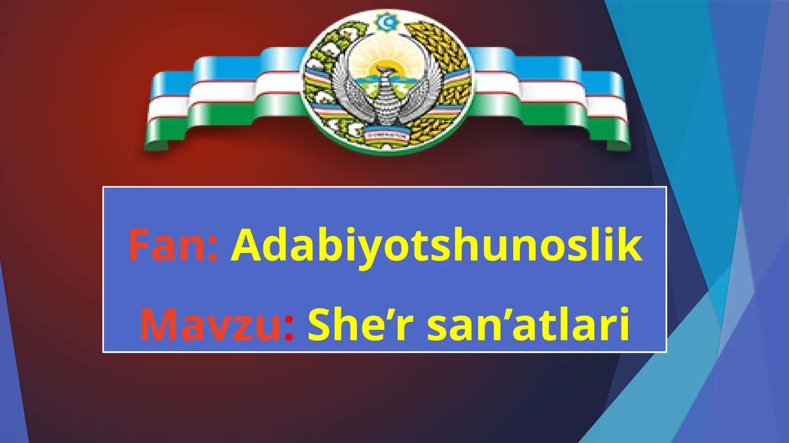 She’r san’atlari 1