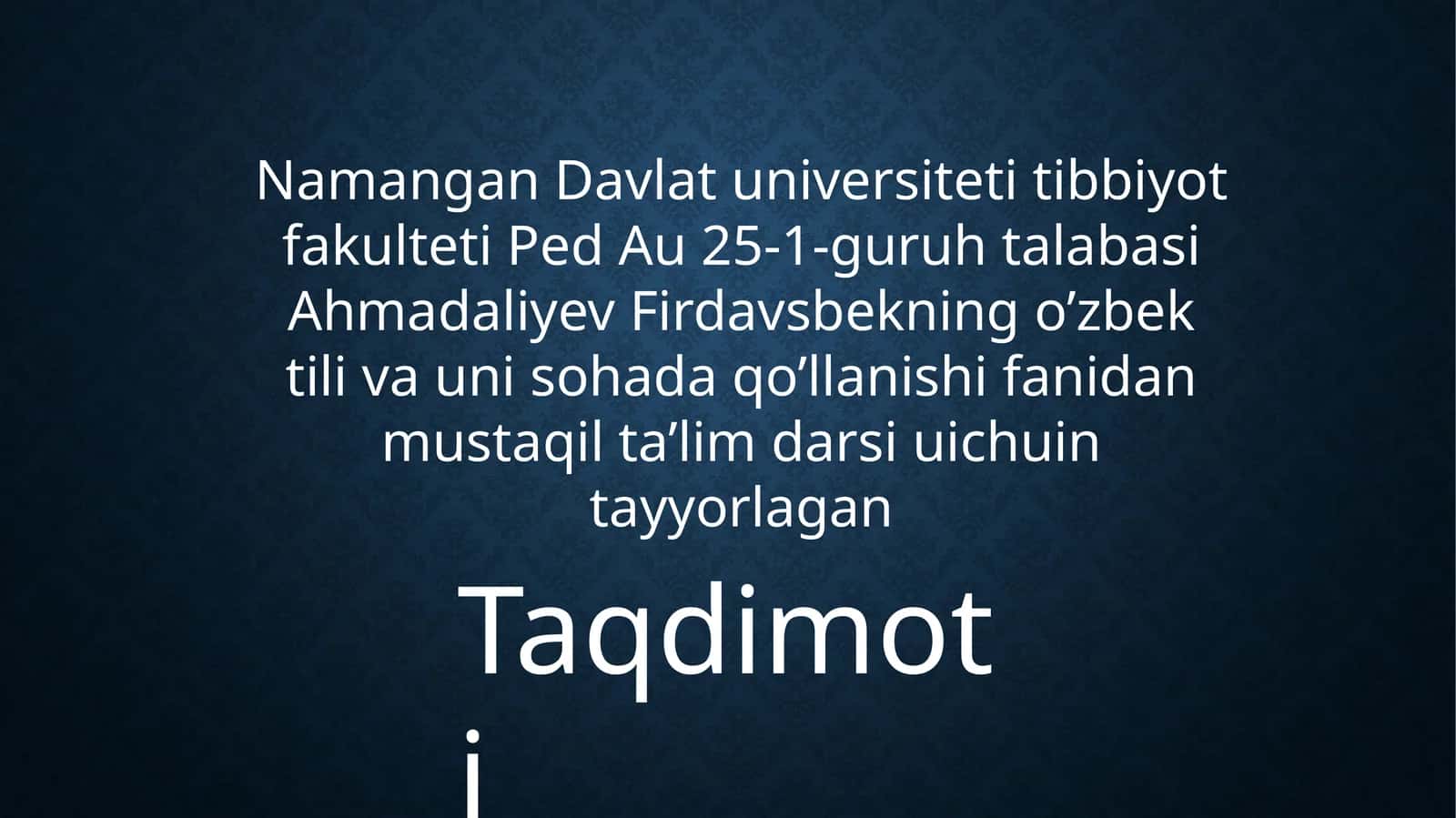 O‘zbek tilining asosiy imlo qoidalari 1