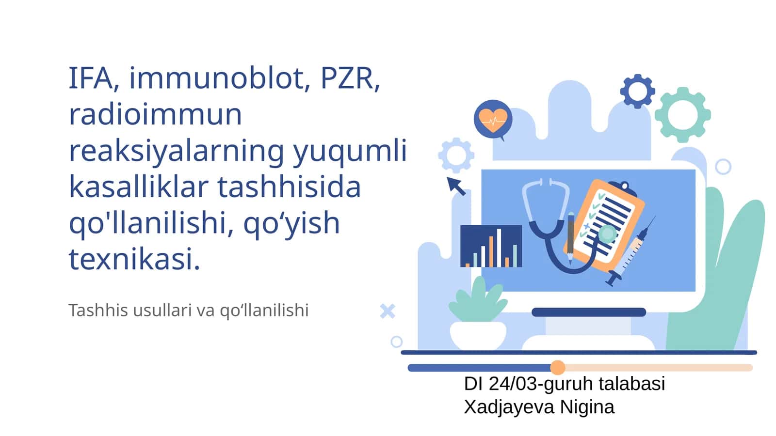 Tashhis usullari va qo‘llanilishi 1