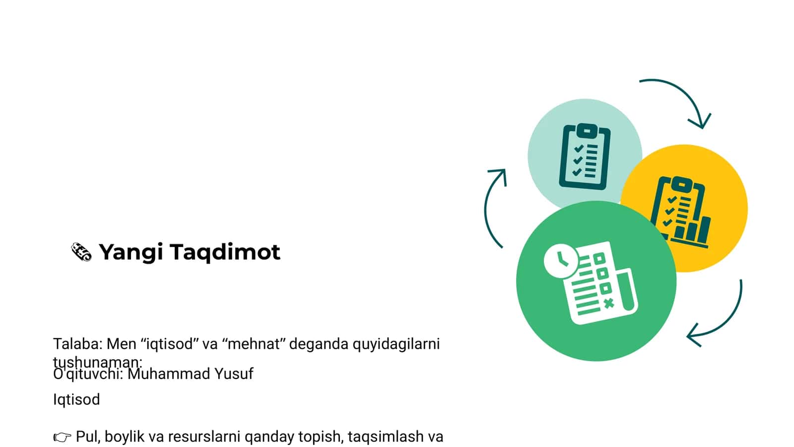 Iqtisod va mehnat 1