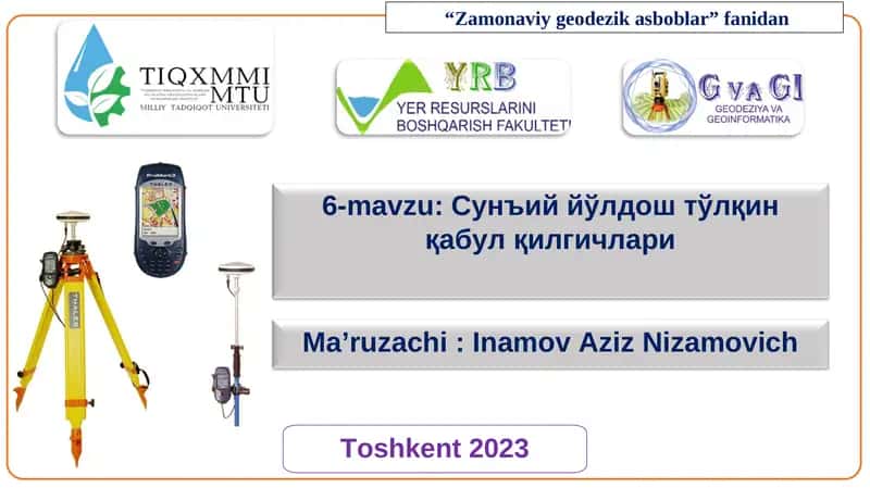 GPS va GNSS haqida tushuncha 1