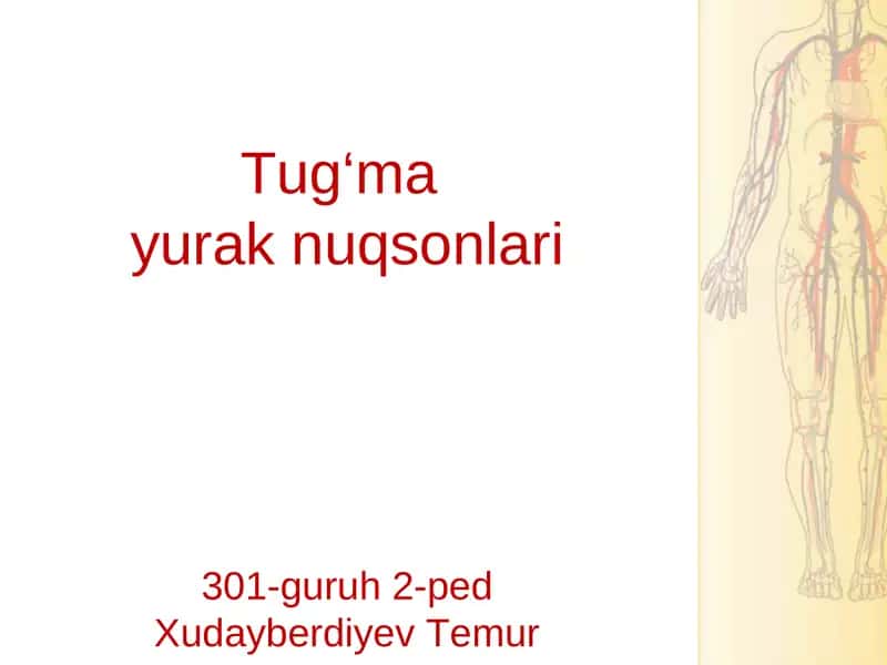 Tug‘mayurak nuqsonlari301-guruh 2-ped 1