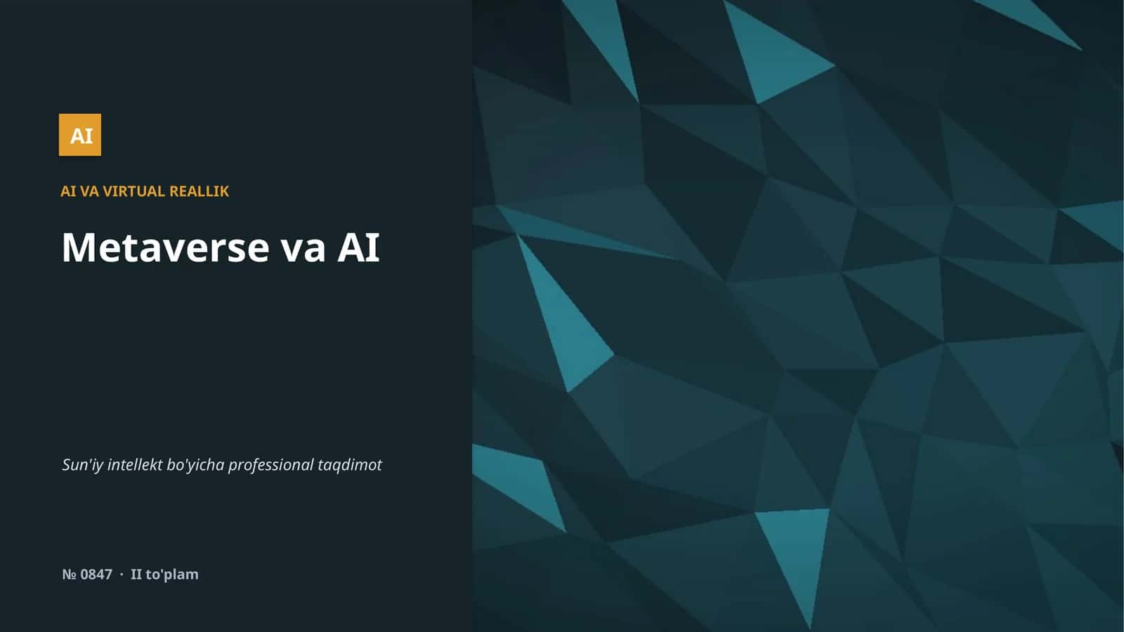 AI VA VIRTUAL REALLIK 1