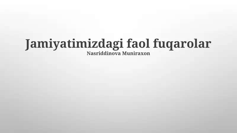 Faol Fuqarolar 1