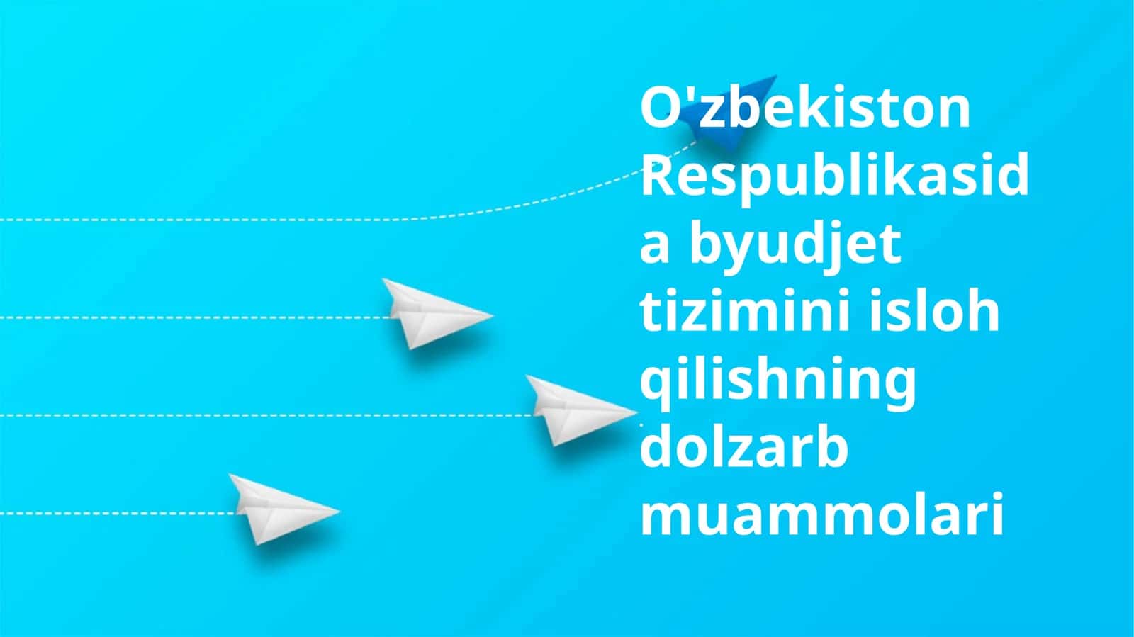 Byudjet tizimini isloh qilishning dolzarb muammolari 1