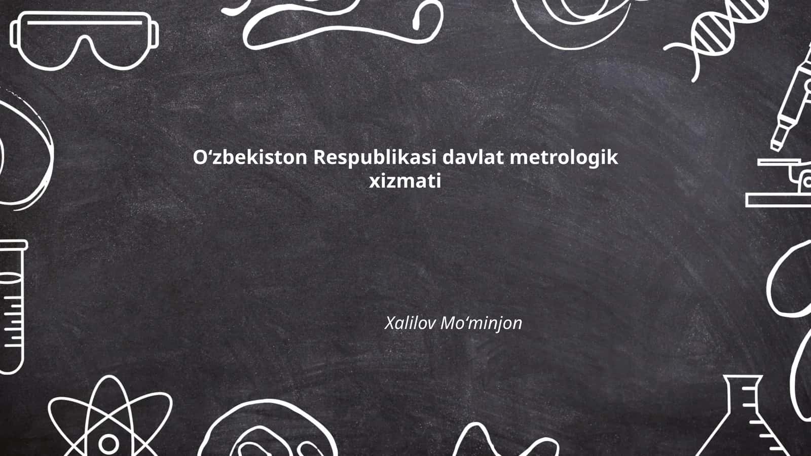 Davlat metrologiya tizimi 1
