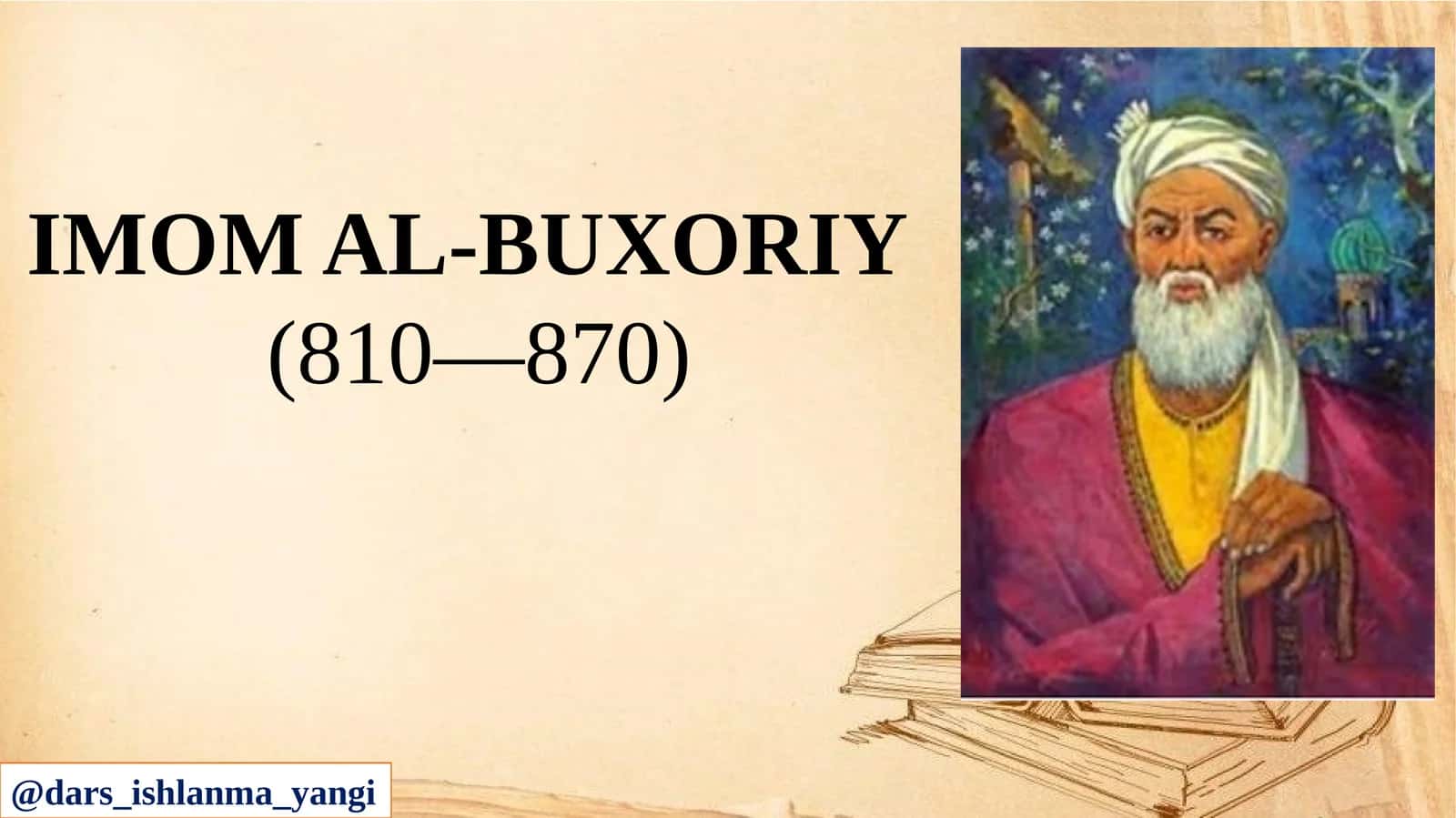 IMOM AL-BUXORIY 1
