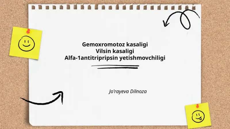 Gemoxromotoz kasaligi 1