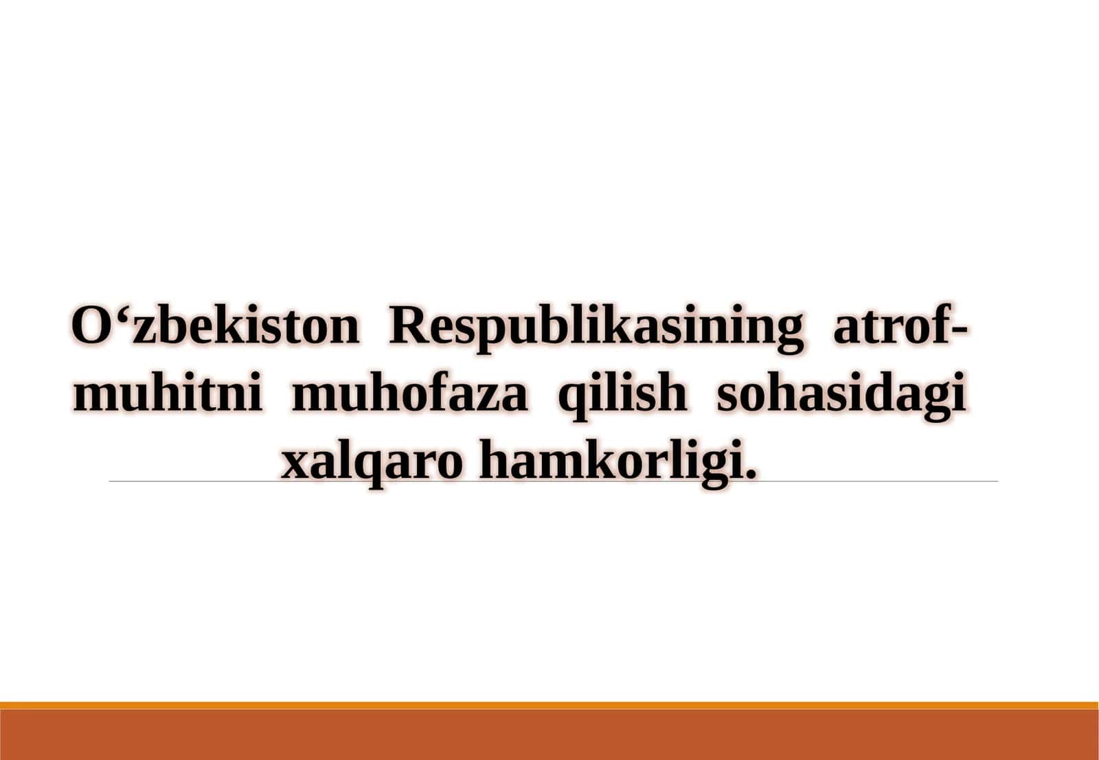 Xalqaro Ekologik Huquqning Asosiy Tamoyillari 1
