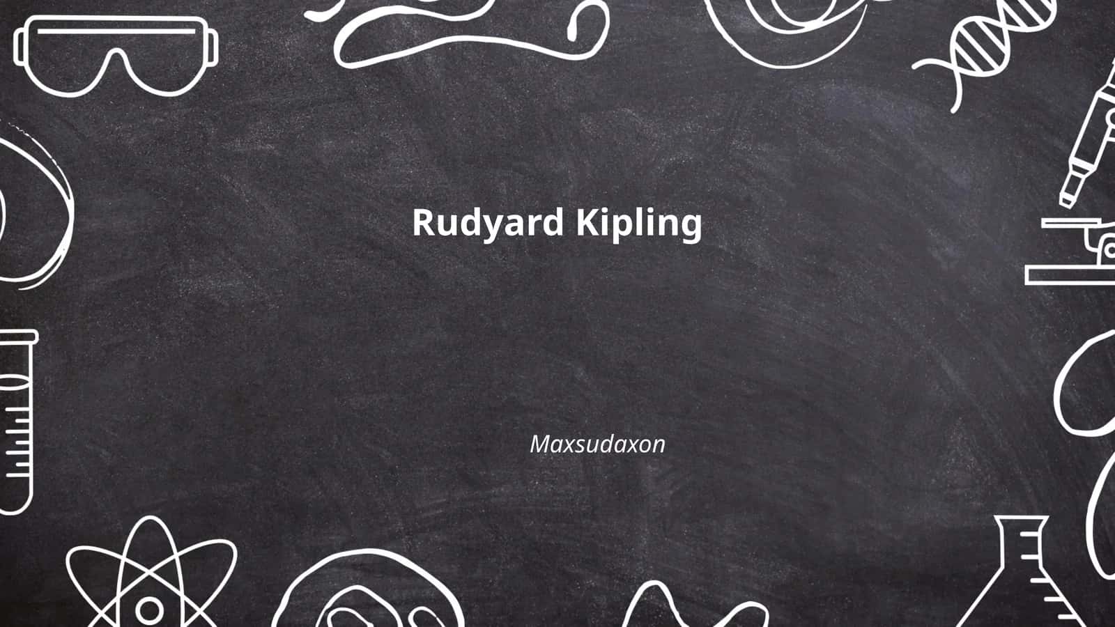 Rudyard Kipling 1