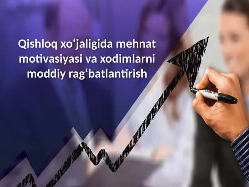Mehnat motivatsiyasi va moddiy rag'batlantirish 1