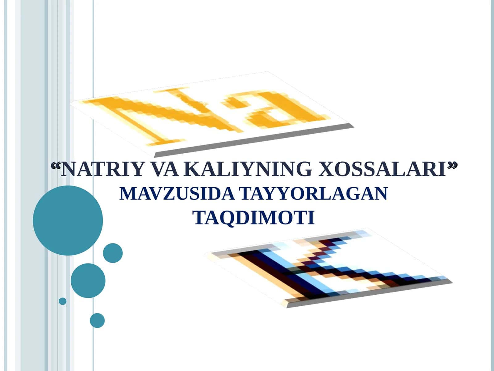 Natriy va kaliyning xossalari 1