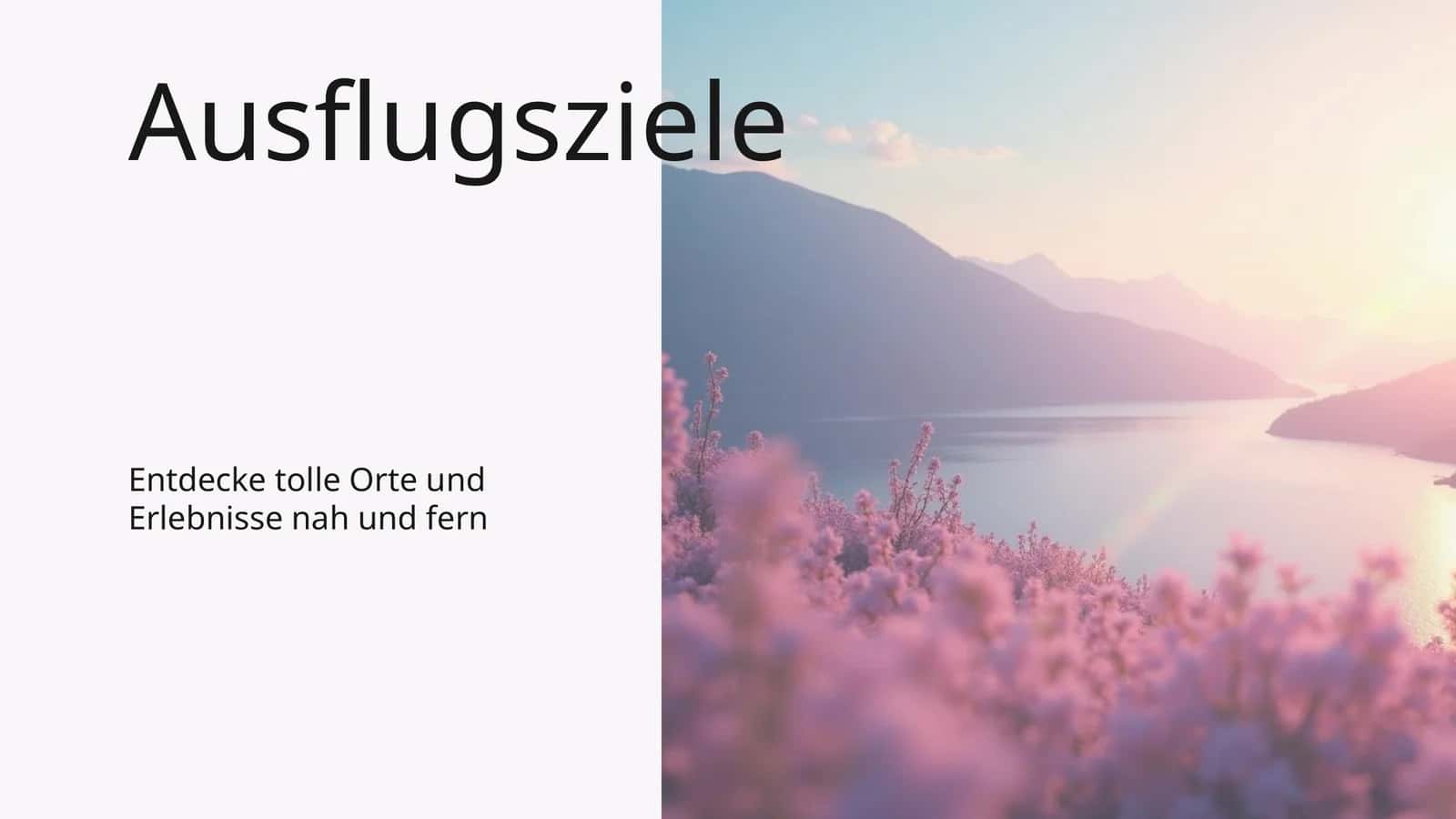 Ausflugsziele 1
