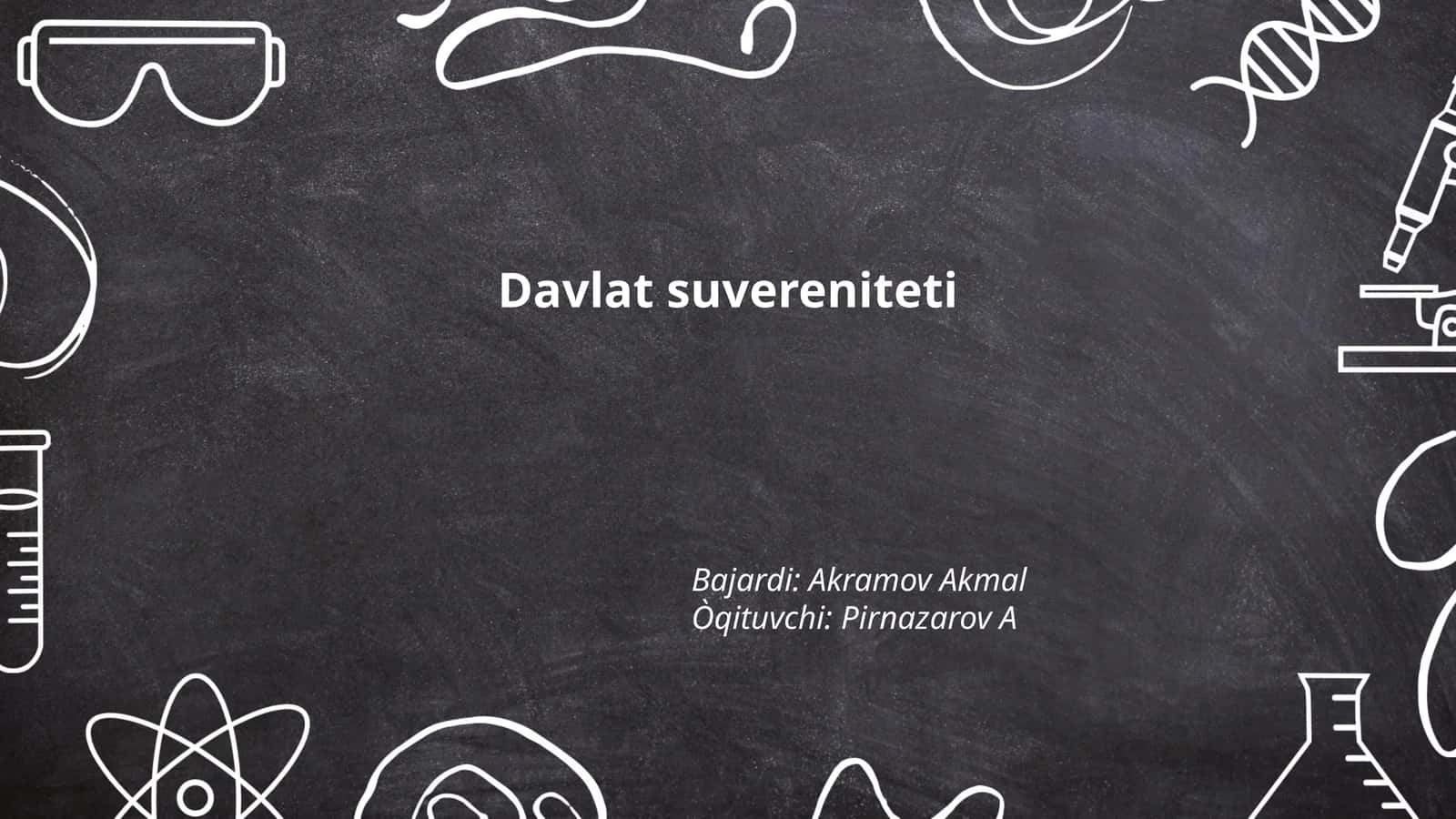 Davlat suvereniteti 1