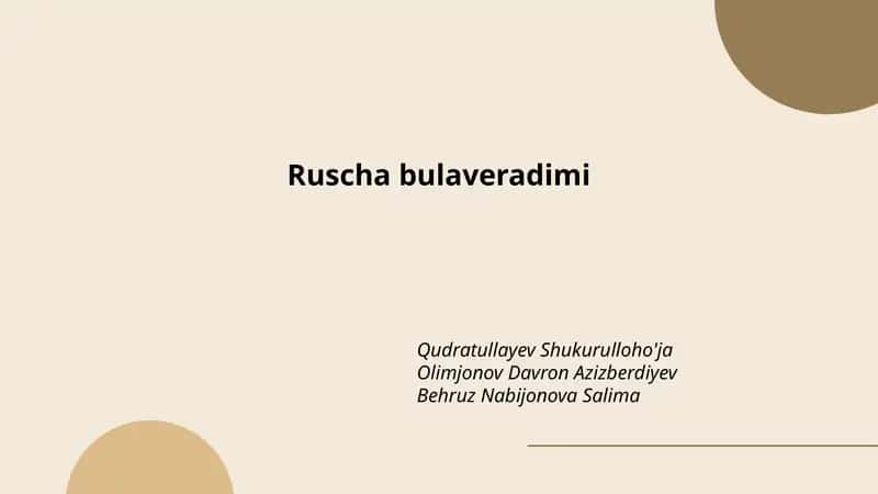 Ruscha bulaveradimi 1