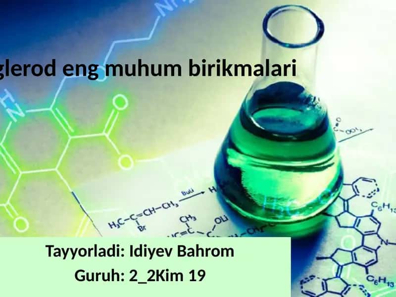 Uglerod eng muhum birikmalari 1