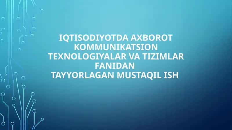 Bulutli texnologiyalardan foydalanishning afzalliklari va xavfsizlik masalalari 1