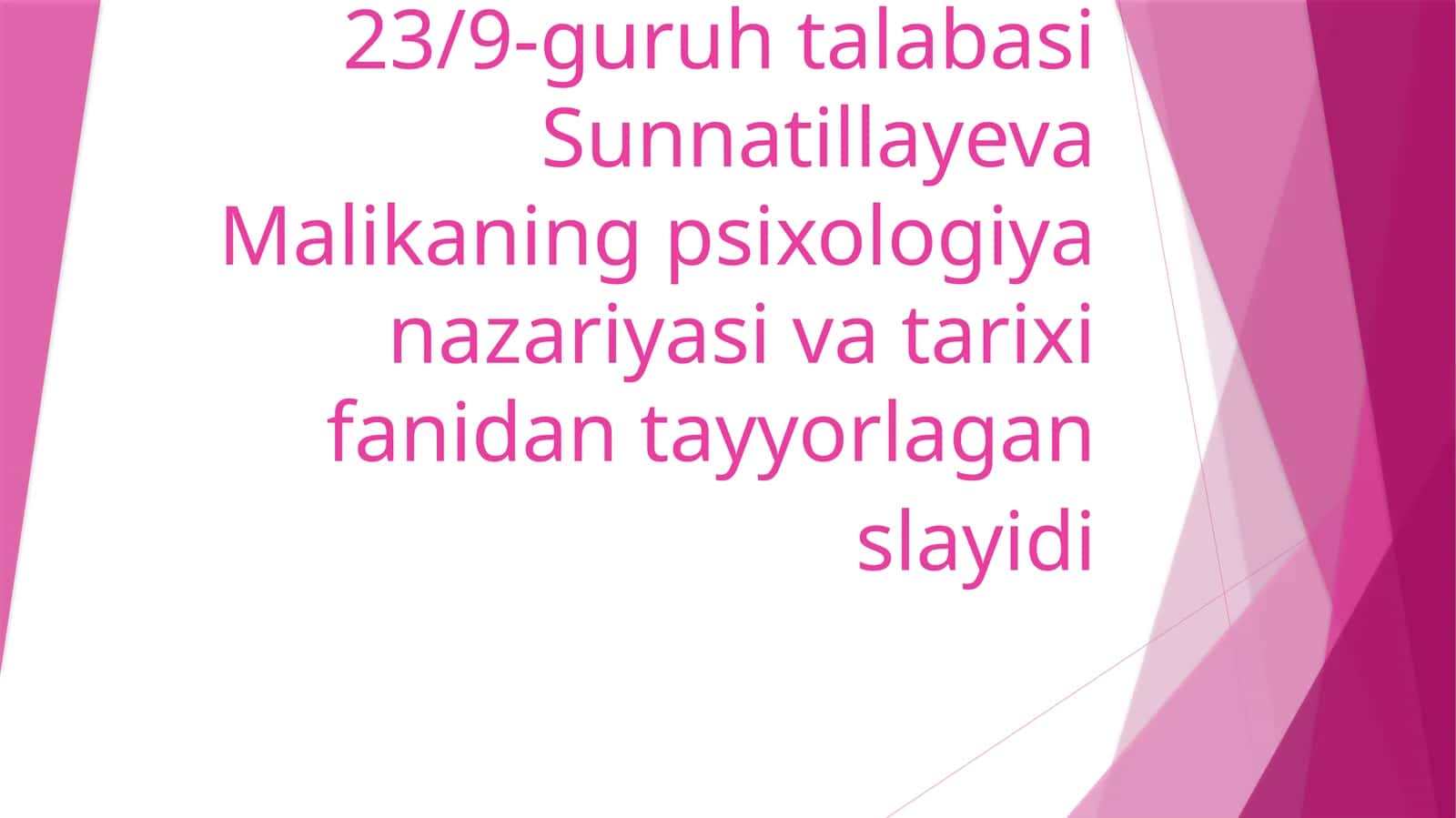 Hozirgizamontadqiqotmetodlari. Psixologiyaningasosiymetodlari 1