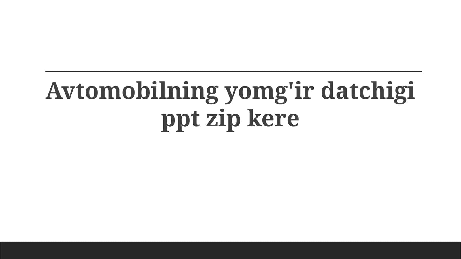 Sensorning Afzalliklari va Kamchiliklari 1