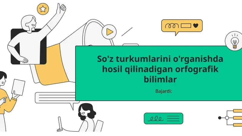 So'z turkumlarini o'rganishda hosil qilinadigan orfografik bilimlar 1