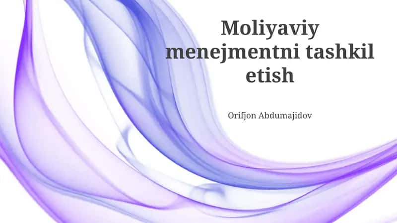Investitsiya Strategiyalari va Portfel Boshqaruvi 1